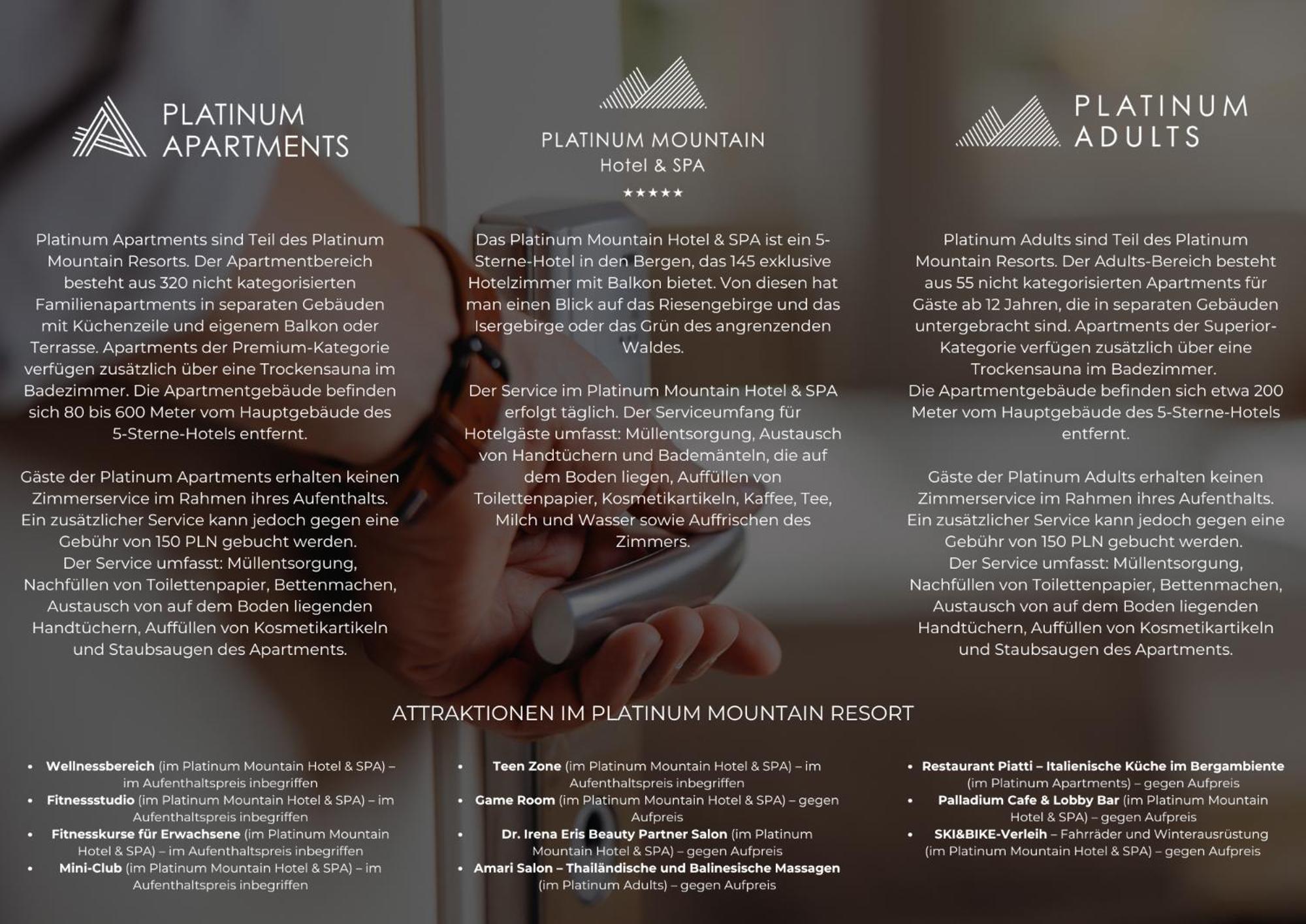 Platinum Mountain Hotel&Spa Szklarska Poreba Exterior photo Brochure